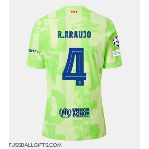 Barcelona Ronald Araujo #4 Fußballbekleidung 3rd trikot 2024-25 Kurzarm